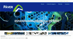 Desktop Screenshot of paver.es
