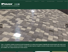 Tablet Screenshot of paver.it